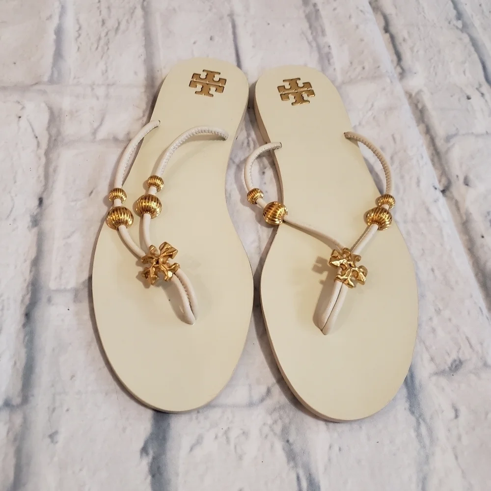 Tory Burch Capri Thong Sandal Size 8